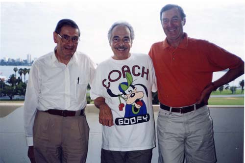 Len Williams, John Pisano and Ian MacGregor